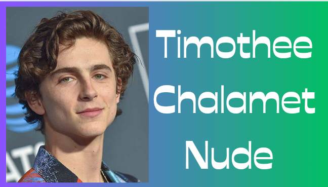 Timothee Chalamet Nude